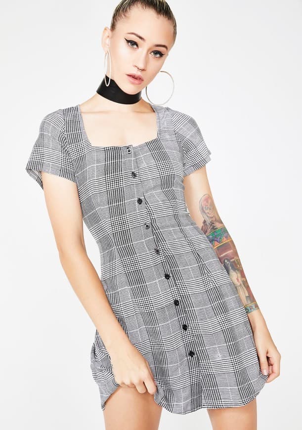 Product Motel Grunge Daisy Crosena Dress