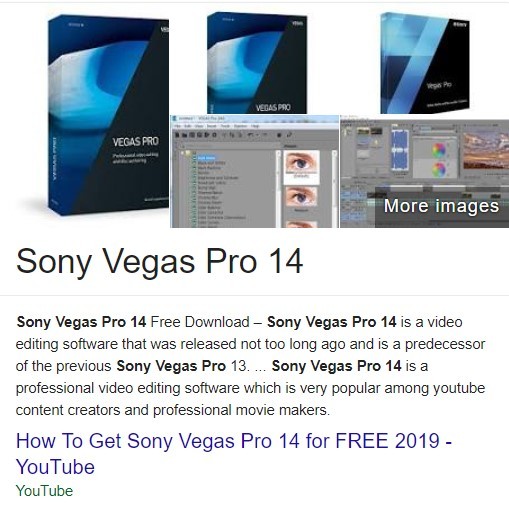 Moda Sony Vegas Pro - Download