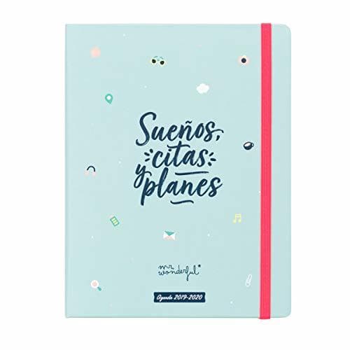 Book Mr Wonderful 2019/20  Semanal - Agenda Clásica "Sueños