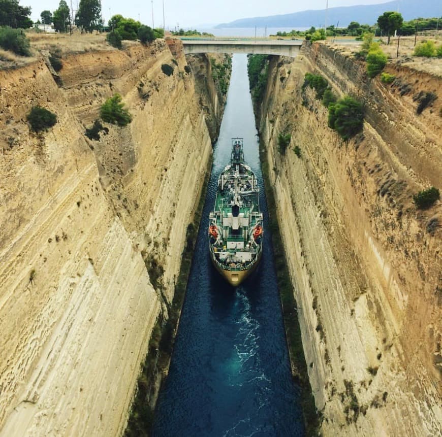 Lugar Canal de Corinto