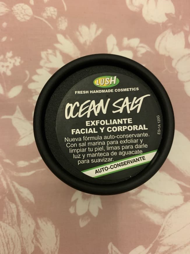 Producto Exfoliante ocean salt 