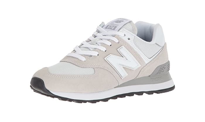 Moda New Balance WL574EB, Zapatillas Mujer, Blanco