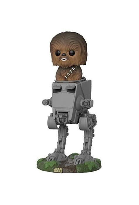 Game FunKo - Pop! Deluxe: Star Wars: AT-ST w/Chewbacca,, Standard