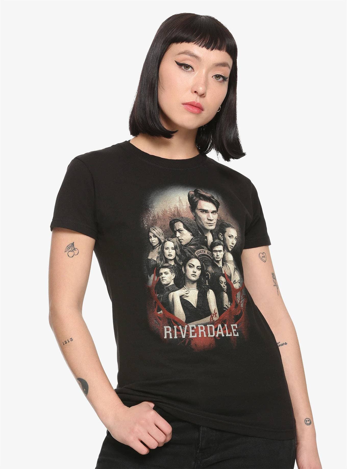 Moda Riverdale Poster Graphic Girls T-Shirt Hot Topic Exclusive