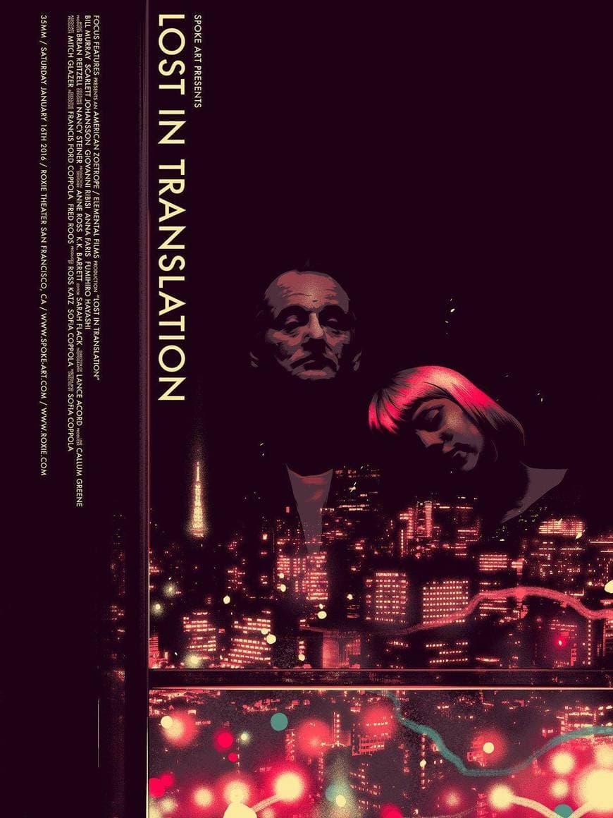 Película Lost in Translation