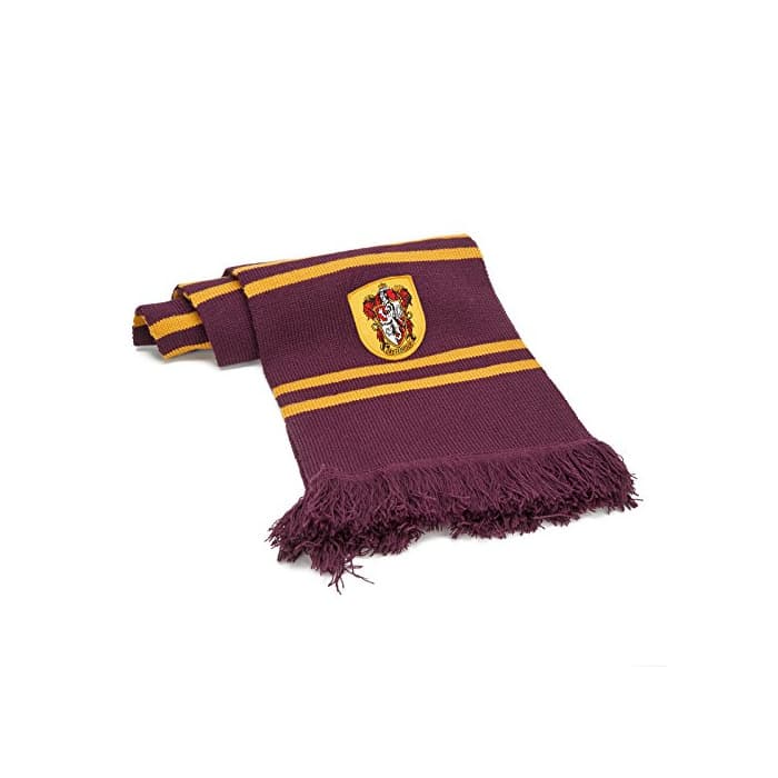 Moda Harry Potter - Bufanda, ultra soft de 190 cm, con bolsa con cremallera (Cinereplicas Gryffindor Purple)