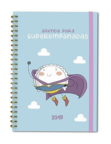 Book Agenda anual semana/vista Croqueta y Empanadilla 2019: Agenda para superempanadas: 32