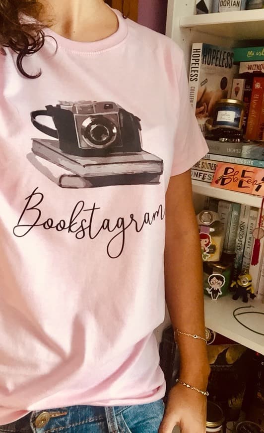 Fashion Camiseta BOOKSTAGRAM