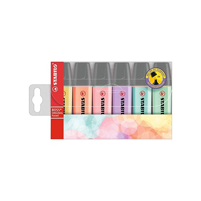 Producto STABILO BOSS Original PASTEL - Marcador - Estuche 6 colores