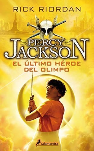 Libro Percy Jackson, El ultimo heroe del Olimpo