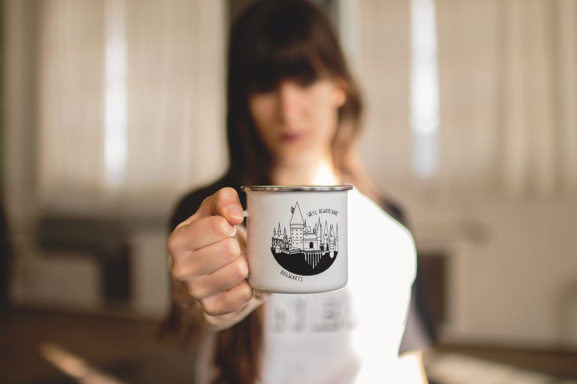 Producto taza hogwarts harry potter