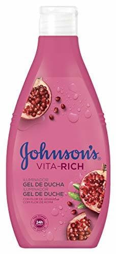 Belleza Johnson's Vita-Rich - Gel de ducha iluminador con extracto de Granada