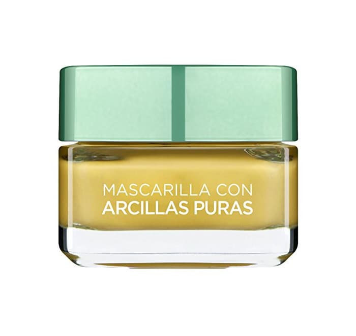 Belleza L'Oréal Paris Arcillas Puras Mascarilla Facial Iluminadora Amarilla