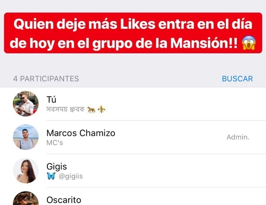 Moda Quien deje más likes entra hoy en el grupo de Whatsapp !!