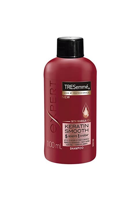 Beauty TRESemmé Champú Liso Keratina - Paquete de 12 x 100 ml -