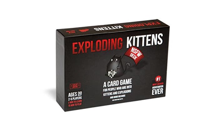 Producto Exploding Kittens NSFW Edition - Juego de Cartas