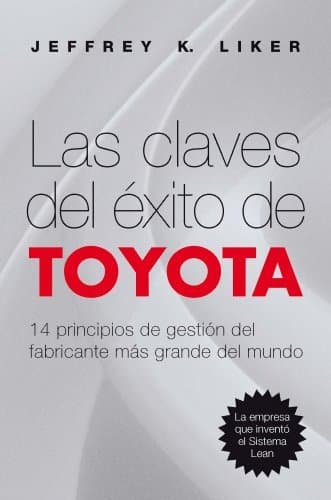 Book Las claves del éxito de Toyota: 14 principios de gestión del fabricante