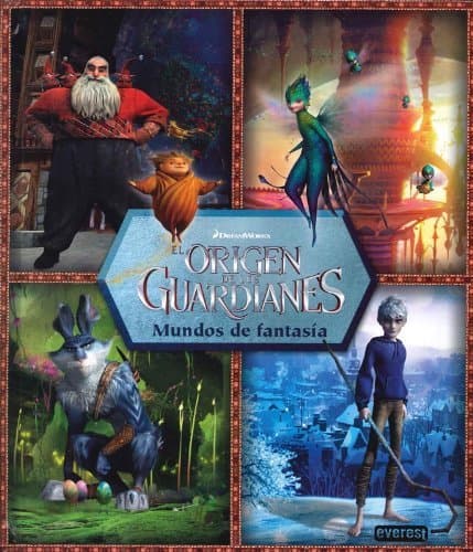 Book El origen de los Guardianes. Mundo de fantasía. Libro desplegable