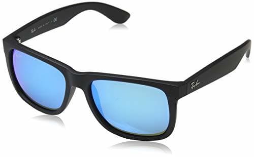 Fashion Ray-Ban Justin RB4165 - Gafas de sol Unisex, Negro