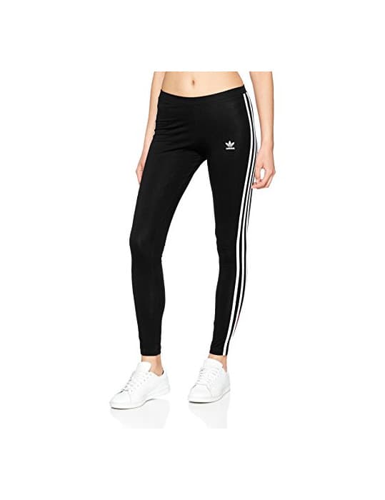 Moda adidas 3 STR Tights, Mujer, Negro