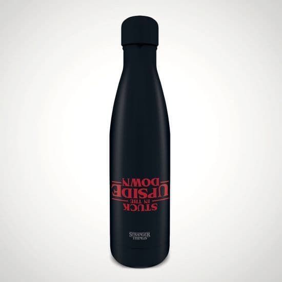 Producto Stranger things Upside down black metal bottle  