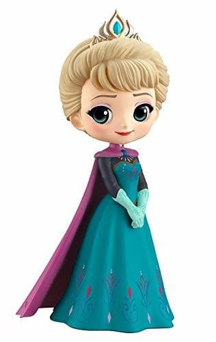 Producto Figura de Colección Princesa Elsa de Frozen 14cm QPOSKET Banpresto Disney Characters