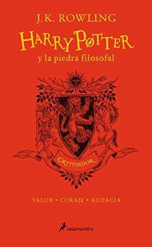 Book HP y la piedra filosofal-20 aniv-Gryffindor