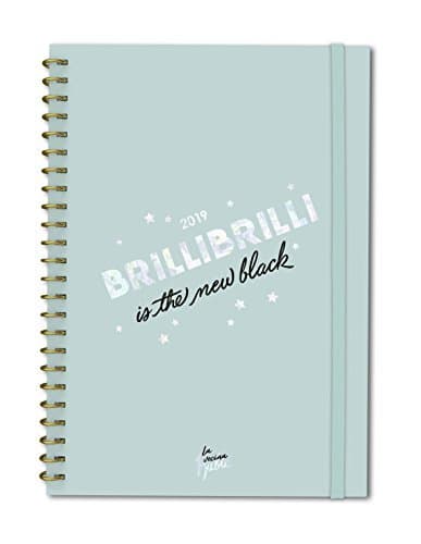 Book Agenda anual día/vista La Vecina Rubia 2019: Brillibrilli is the new black: