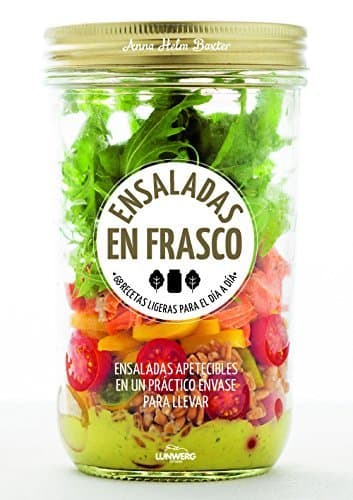 Book Ensaladas en frasco: 68 recetas ligeras para el día a día