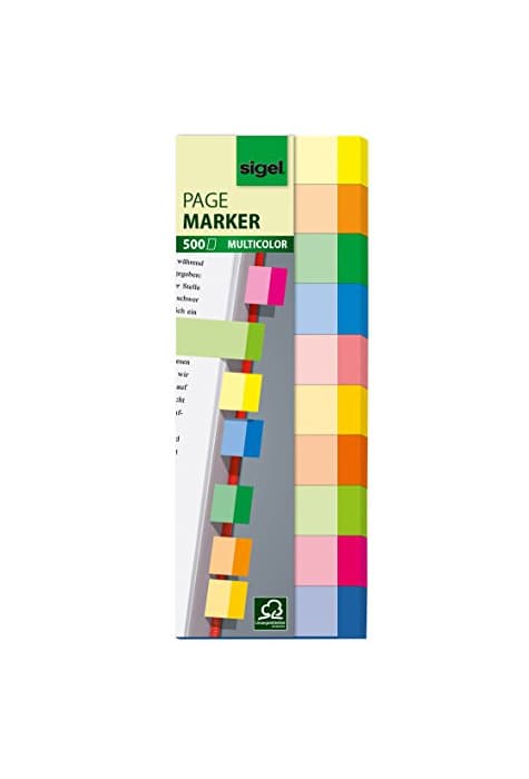 Producto SIGEL HN682 Marcapáginas de papel adhesivos