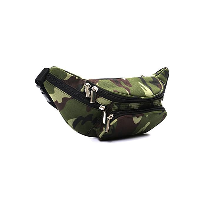 Producto Doitsa Bolsa Cinturón Riñonera Camuflaje para Hombre o Mujer Porta-billetes Estuche Deportivo