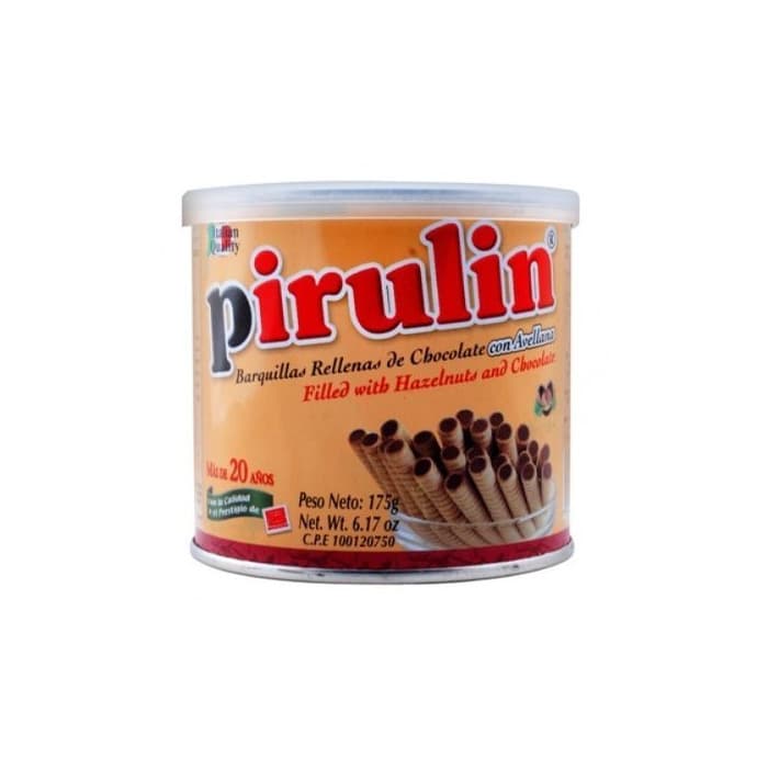 Product PIRULIN Barquillas Rellenas de Chocolate y Avellanas 300 gr