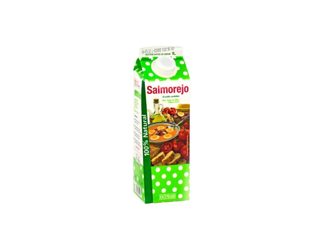 Producto Salmorejo Hacendado Mercadona