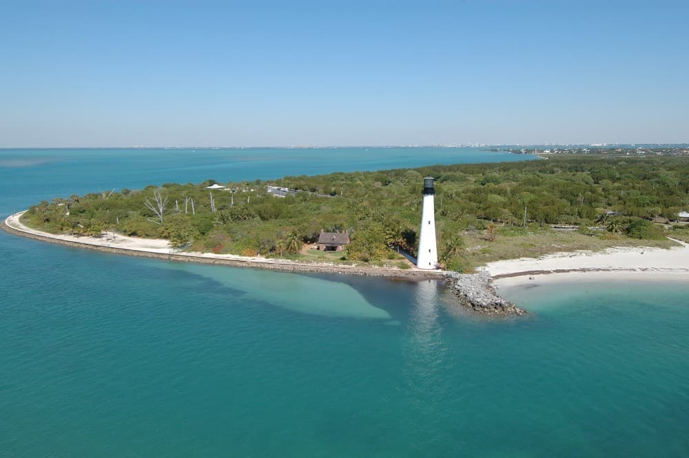 Lugar Key Biscayne Beach