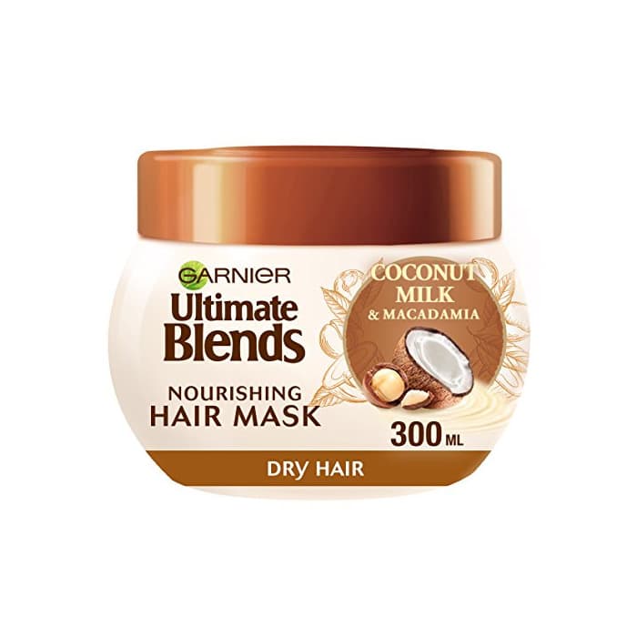 Beauty Mascarilla Garnier Ultimate Blends de leche de coco