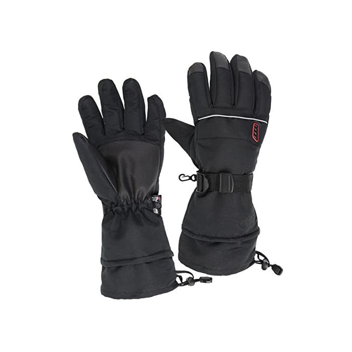 Fitness ALPIDEX Guantes de Invierno Guantes de esquí Hot Woolf con Aislamiento Thinsulate