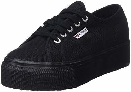 Fashion Superga 2790Cotw Linea Up And Down, Zapatillas Unisex adulto, Negro