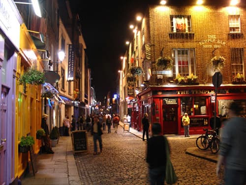 Restaurants Temple Bar