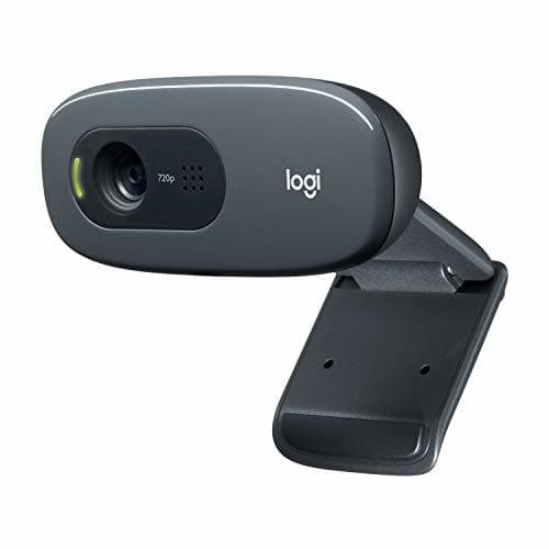 Electrónica Logitech C270 HD - Webcam para videoconferencias con Pantalla panorámica