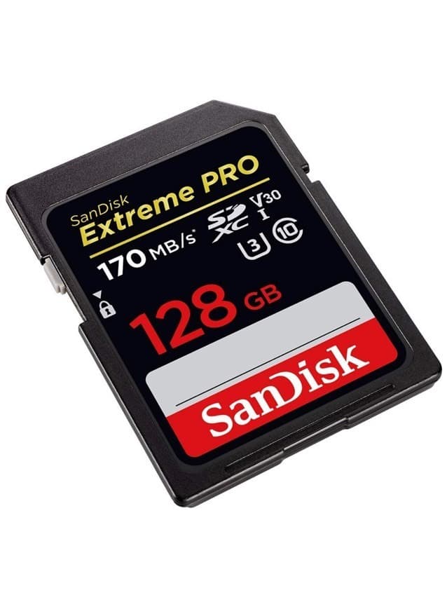 Moda SanDisk Extreme Pro - Tarjeta de Memoria SDXC de 128 GB