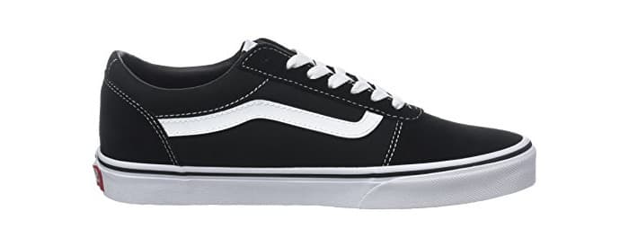 Moda Vans Ward Canvas, Zapatillas Hombre, Negro