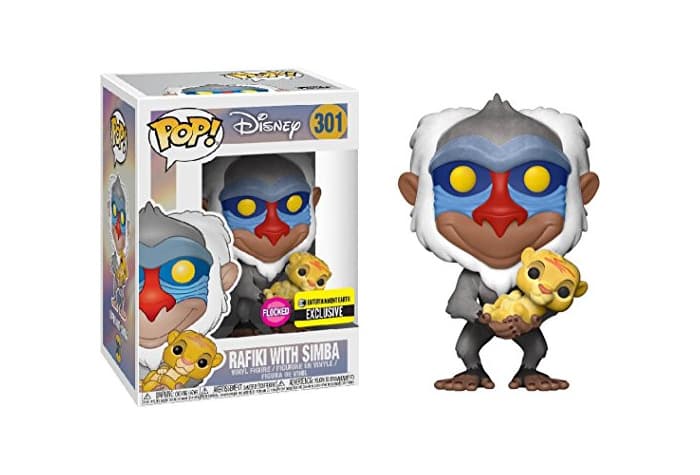 Game Funko – Disney - El Rey León colección Pop Vinyl - Figura 301 Rafiki