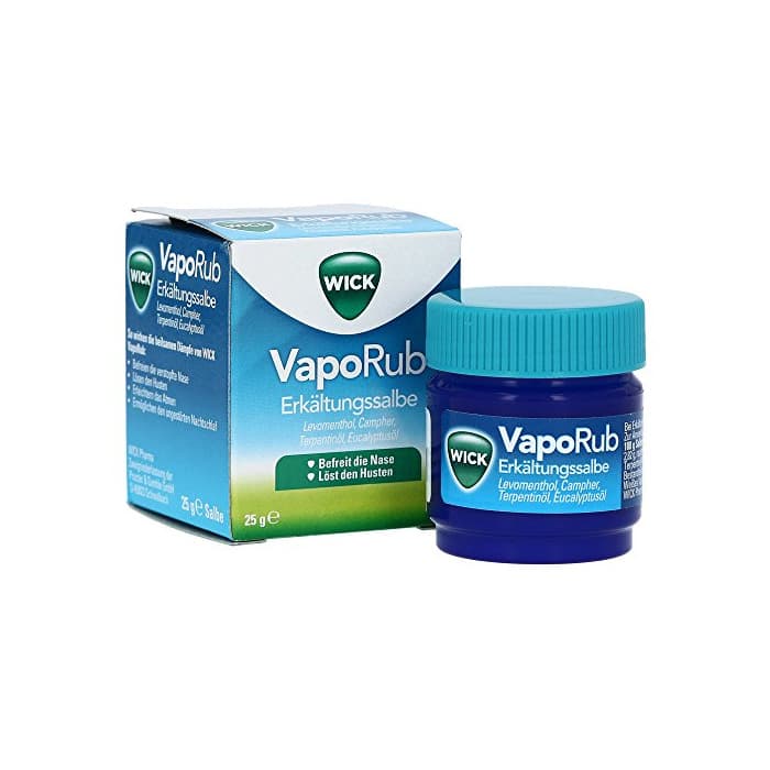 Beauty Wick VapoRub - Pomada contra el resfriado, 25 g (idioma español no garantizado)