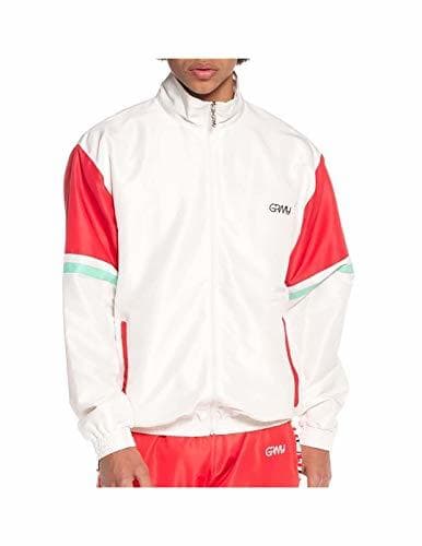 Fashion Grimey MANGUSTA V8 Track Jacket SS18 White-S