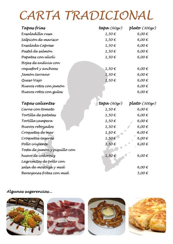 Restaurants La Andaluza Low Cost