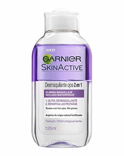 Beauty Garnier Skin Active Desmaquillante de Ojos 2 en 1 Desmaquillador suave Bifásico