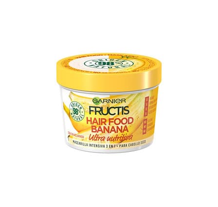 Beauty Garnier Fructis Mascarilla 3 en 1 Hair Food Banana , 3 Recipientes