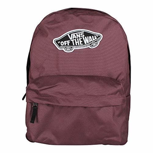 Fashion Vans Realm Backpack Mochila Tipo Casual, 42 cm, 22 Liters, Negro