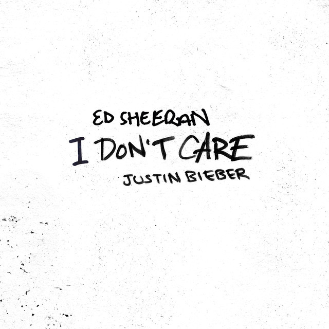 Canción I Don't Care (with Justin Bieber)