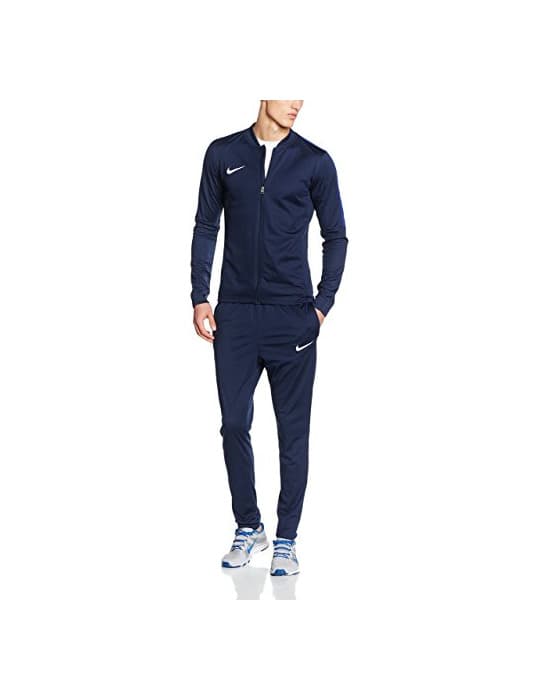 Fitness Nike Academy16 Knt Tracksuit 2, Chándal Para Hombre, Negro / Azul /